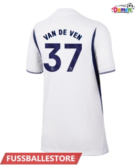 Günstige Tottenham Hotspur Micky van de Ven #37 Heimtrikot Damen 2026-27 Kurzarm